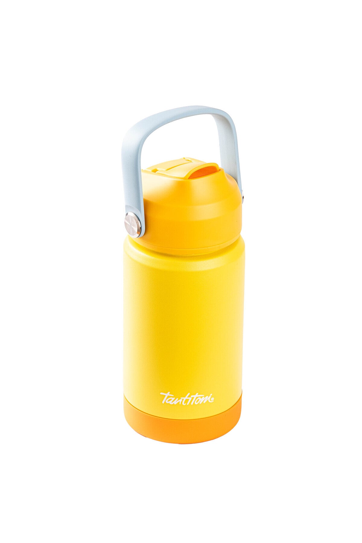 025-01-TUTAMAÇLI SARI PASLANMAZ ÇELİK PİPETLİ TERMOS 350ML