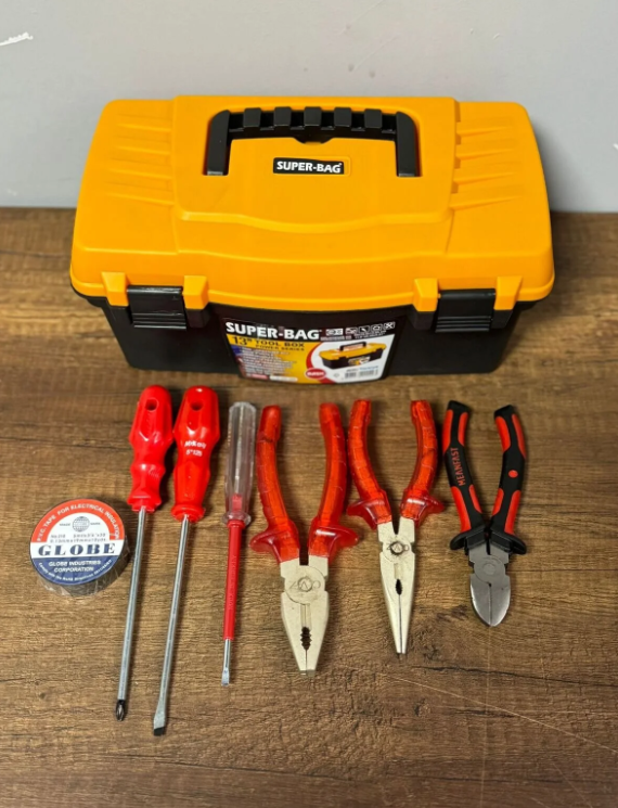 'BK' 7 PARÇA TAMİR BAKIM SETİ +TAKIM ÇANTASI HEDİYELİ